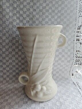 McCoy Pottery Leaf and Berry Vase